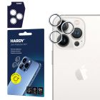 Protection de l'objectif pour Apple iPhone 15 Pro Max - HARDY Lens Protection Pro White