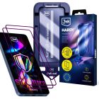 2x verre trempé avec applicateur ProFIT™ pour Samsung Galaxy S25 Ultra – 3mk HARDY® Hardura 9H™