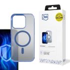 Etui do Apple iPhone 16 Pro - 3mk Frosty MagCase Bleu