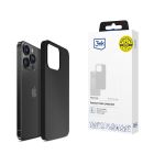 Coque pour Apple iPhone 16 Pro - Etui 3mk Silicone Noir
