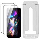 2x verre trempé avec applicateur ProFIT™ pour Apple iPhone 14 Pro Max – 3mk HARDY® Hardura 9H™