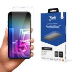 Verre hybride indestructible pour Apple iPhone 15 Pro - 3mk FlexibleGlass
