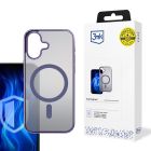 Étui do Apple iPhone 16 - 3mk Frosty MagCase Violet