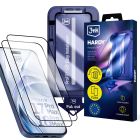 2x verre trempé avec applicateur ProFIT™ pour Apple iPhone 17 Pro Max/ 18 Pro Max – 3mk HARDY® Hardura 9H™