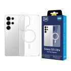 Coque robuste avec MagSafe pour Samsung Galaxy S25 Ultra - 3mk EverClear MagCase