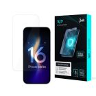 Film de protection pour Apple iPhone 16 Pro - protecteur d'écran 3mk 1UP (3 pièces)