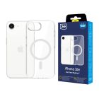 Coque robuste avec MagSafe pour Apple iPhone 16E - 3mk EverClear MagCase