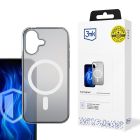 Étui pour Apple iPhone 16 - 3mk Frosty MagCase Blanc