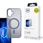Etui do Apple iPhone 16 - 3mk Frosty MagCase Bleu