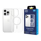 Coque robuste avec MagSafe pour Apple iPhone 16 Pro - 3mk EverClear MagCase