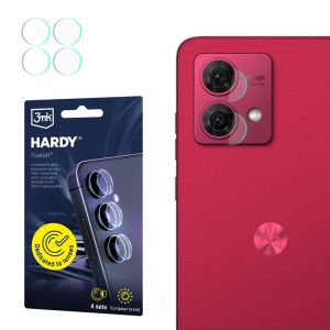 Verre de protection d'objectif pour l'appareil photo de Motorola Moto G84 5G - 3mk HARDY® Fusion Lens Protection™