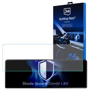 Film de protection mat pour l'écran du tableau de bord pour Skoda Superb Combi L&K (2023 - ) – 3mk TechWrap Matte Cluster™