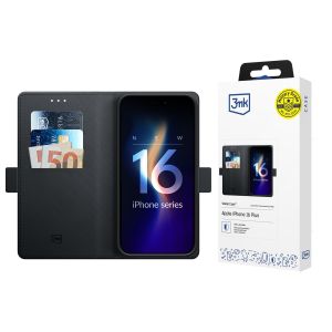 Étui pour Apple iPhone 16 Plus - 3mk Wallet Case