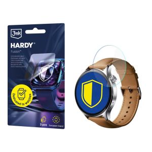 Verre hybride pour smartwatch Xiaomi Watch S1 Pro - 3mk HARDY® Fusion Watch Protection™