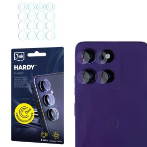 Verre de protection d'objectif pour l'appareil photo de Motorola Moto G36 5G - 3mk HARDY® Fusion Lens Protection™