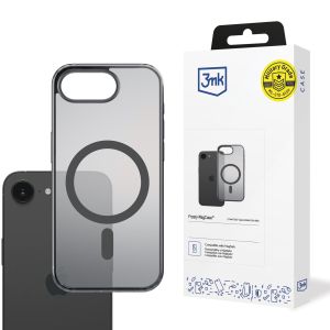 Étui pour Apple iPhone 16E/ iPhone 17E - 3mk Frosty MagCase Noir