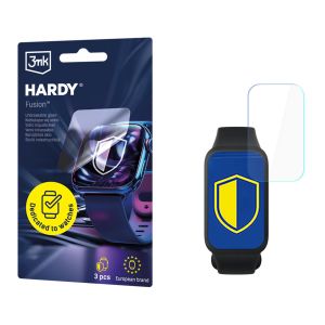 Verre hybride pour smartwatch Xiaomi Smart Band 9 Active - 3mk HARDY® Fusion Watch Protection™