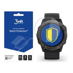 Verre de protection pour montre connectée Garmin Fenix 6X Pro - 3mk Watch Protection