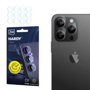 Verre de protection d'objectif pour l'appareil photo de Apple iPhone 15 Pro Max - 3mk HARDY® Fusion Lens Protection™