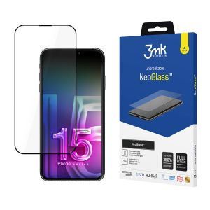 Le verre le plus résistant pour Apple iPhone 15 Plus - 3mk NeoGlass