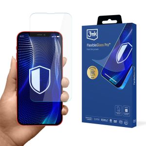 Verre incassable pour Apple iPhone 12/12 Pro - 3mk FlexibleGlass Pro