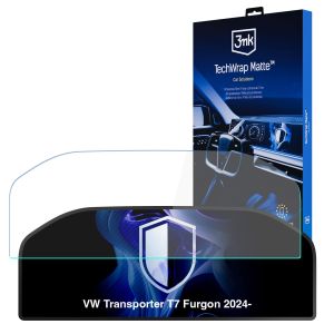 Film de protection mat pour l'écran du tableau de bord pour VW Transporter T7 Furgon (2024 - ) – 3mk TechWrap Matte Cluster™
