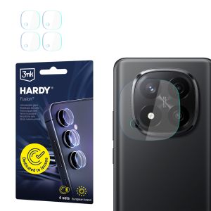 Verre de protection d'objectif pour l'appareil photo de Redmi Note 14 Pro+ - 3mk HARDY® Fusion Lens Protection™