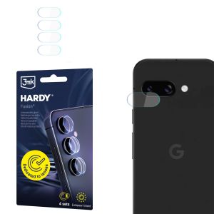 Verre de protection d'objectif pour l'appareil photo de Google Pixel 9A - 3mk HARDY® Fusion Lens Protection™