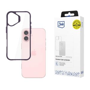 Étui pour Apple iPhone 16 - 3mk Satin Armor Case+ Violet