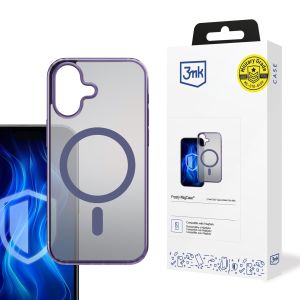 Étui do Apple iPhone 16 Plus - 3mk Frosty MagCase Violet