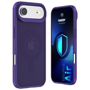 Etui Smoked MagSafe do Apple iPhone Air – 3mk HARDY® Hazy MagCase™ Purple