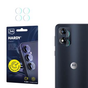 Verre de protection d'objectif pour l'appareil photo de Motorola Moto E13 - 3mk HARDY® Fusion Lens Protection™