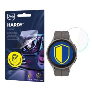Verre hybride pour smartwatch Samsung Galaxy Watch 5 Pro 45 mm - 3mk HARDY® Fusion Watch Protection™