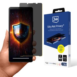 Film anti-espion pour Sony Xperia 10 V - 3mk Silky Matt Privacy