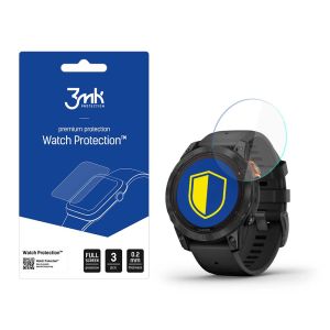 Verre de protection pour montre connectée Garmin Fenix 7 Pro Solar - 3mk Watch Protection