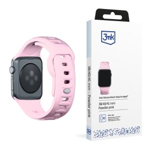 Le bracelet en silicone pour 38/40/41/42 mm Powder Pink (small) - 3mk Silicone Watch Strap