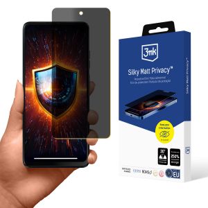 Film anti-espion pour Motorola Moto G04 - 3mk Silky Matt Privacy