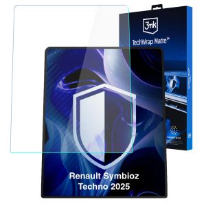 Film de protection mat pour l'écran du tableau de bord pour Renault Symbioz Techno (2025 - ) – 3mk TechWrap Matte Cluster™