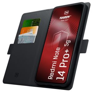 Étui Flip pour Redmi Note 14 Pro+ – 3mk HARDY® Foldy Case™