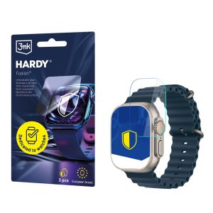 Verre hybride pour smartwatch Apple Watch Ultra/ Ultra 2/ Ultra 3 - 3mk HARDY® Fusion Watch Protection™