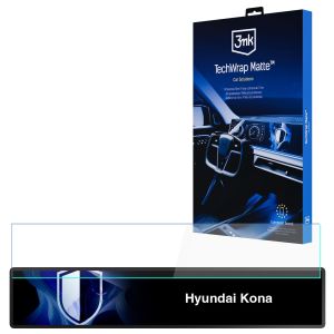 Film protecteur mat pour écran de navigation pour Hyundai Kona (2024 - ) – 3mk TechWrap Matte™ Center Display