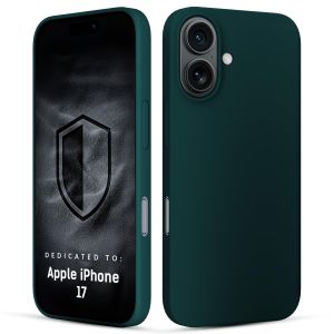 Coque en silicone pour Apple iPhone 17 - 3mk HARDY® Mellow Case™ Vert foncé