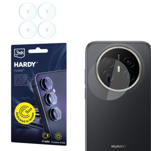 Verre de protection d'objectif pour l'appareil photo de Huawei Mate 70 Air - 3mk HARDY® Fusion Lens Protection™