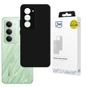 Coque en silicone pour Redmi 15 4G - 3mk HARDY® Mellow Case™ Noir