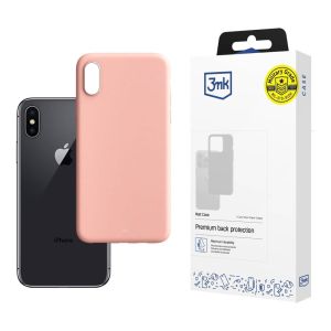 Etui do Apple iPhone Xs Max - 3mk Matt Case Lychee