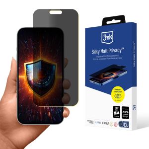 Film anti-espion pour Apple iPhone 17 Pro - 3mk Silky Matt Privacy