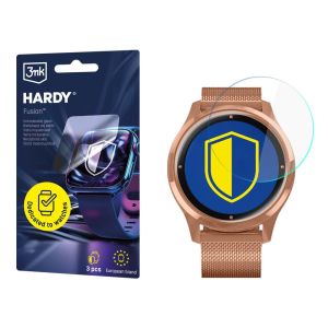 Verre hybride pour smartwatch Garmin Vivomove Luxe - 3mk HARDY® Fusion Watch Protection™