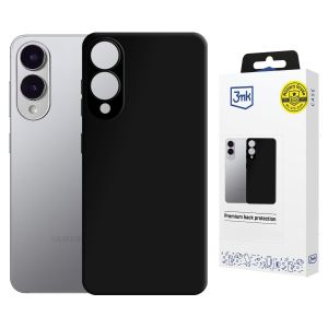 Étui en silicone avec MagSafe pour Samsung Galaxy S25 Edge - 3mk HARDY® Mellow MagCase™ Noir