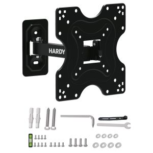 Support mural pour téléviseur 14-42 pouces 3mk HARDY® SlimGrip 20™ - réglable, pivotant, VESA, jusqu'à 20 kg