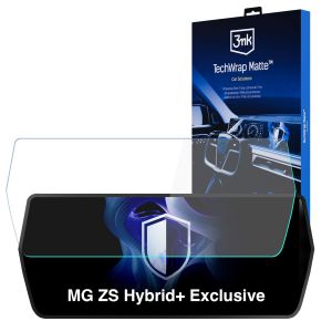 Film protecteur mat pour l'écran du système de navigation pour MG ZS Hybrid+ Exclusive (2024 - ) – 3mk TechWrap Matte™ Center Display